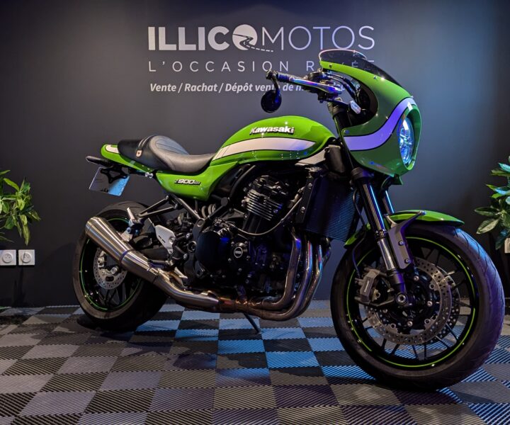 Kawasaki Z900RS Café d’occasion à vendre chez IllicoMotos à Trelins (42) – moto néo-rétro café racer, révisée et prête à rouler