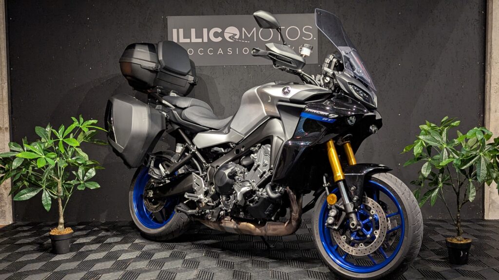 Yamaha Tracer 9 GT d’occasion vendue par IllicoMotos à Trelins (42) – moto sport-touring performante, révisée et prête à rouler