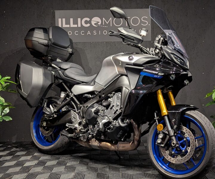 Yamaha Tracer 9 GT d’occasion vendue par IllicoMotos à Trelins (42) – moto sport-touring performante, révisée et prête à rouler