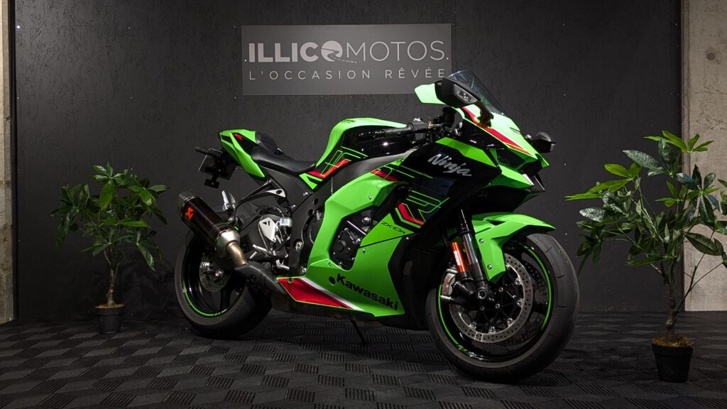 Moto Kawasaki Ninja ZX-10R 2024 d’occasion pas chère à vendre chez IllicoMotos à Trelins – révisée, prête à rouler