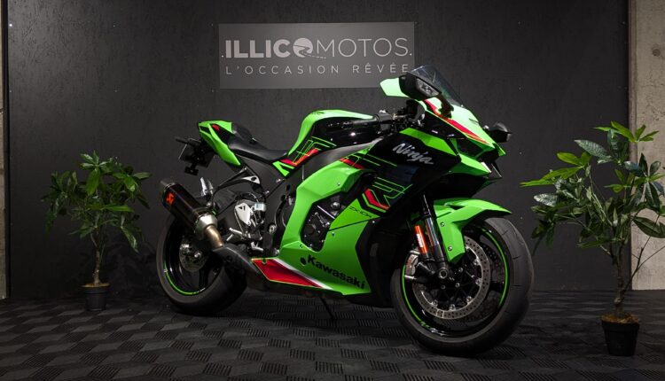 Moto Kawasaki Ninja ZX-10R 2024 d’occasion pas chère à vendre chez IllicoMotos à Trelins – révisée, prête à rouler